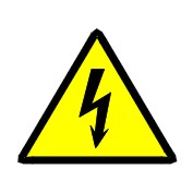 Risk of electric shock