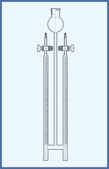 Water  decomposition apparatus acc. to Hoffmann