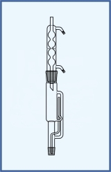 extractor nach Soxhlet mit Allihn Kühler