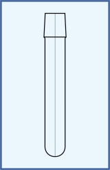 Test tube for microbilology