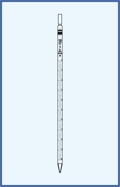 Pipettes - Graduated pipettes, QUALICOLOR, COLOR CODE - for partial delivery, class B