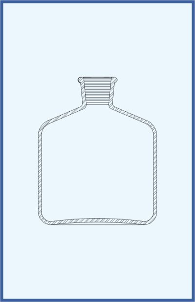 Automatic burettes according to Pellet - reservoir bottles for automatic burettes SJ 29/32