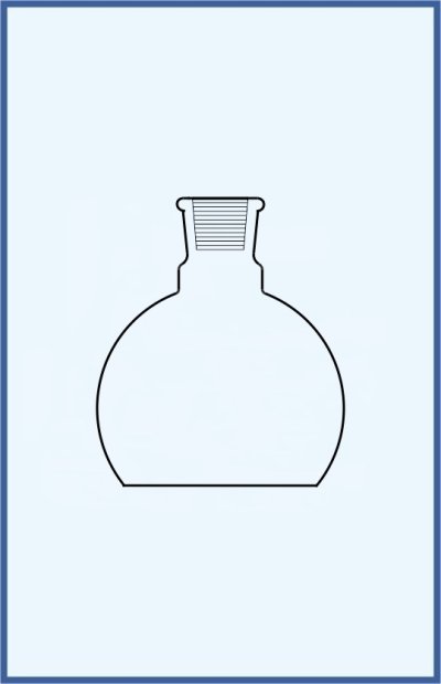 Chladič - Extraktor - lahev pro extrakční přístroj podle Soxhleta