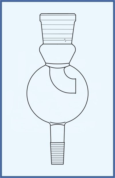 Destilační kolona - Lapač kapek dle Stutzera