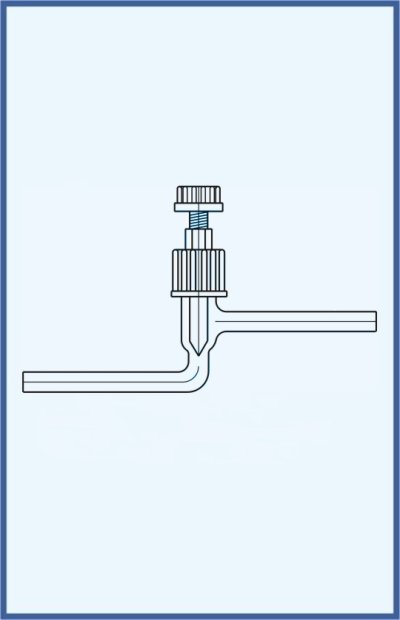 Kohouty, ventily a kladívka - ventily s teflonovou kuželkou - ventil VT 0-5 - jednocestný, přímý, provedení B