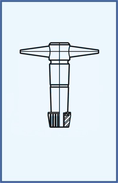 Kohouty, ventily a kladívka - teflonové kladívko vč. O kroužku, matky a podložky