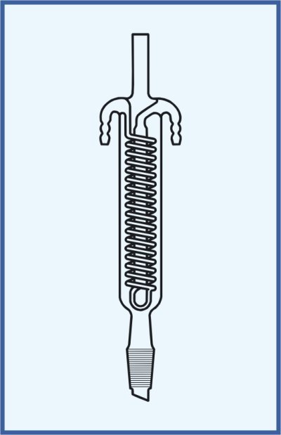 Condensers - Dimroth - reflux, SJ cone