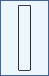 Test tubes with flat bottom