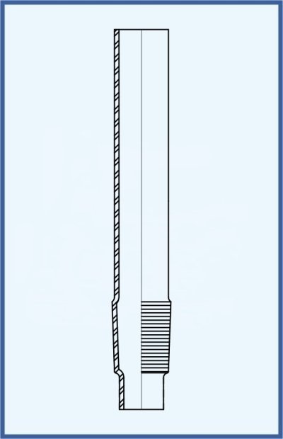 Stopcocks, valve and keys - Standard joint, cone with dropping tunel