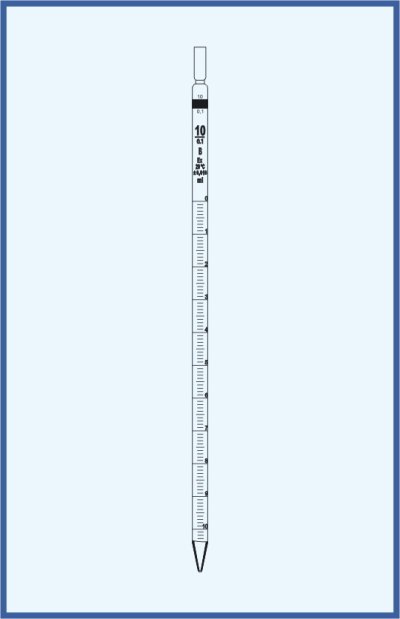 Pipettes - Graduated pipettes, QUALICOLOR, COLOR CODE - for complete delivery, class B