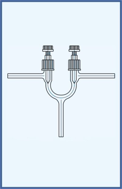 Kohouty, ventily a kladívka - ventily s teflonovou kuželkou - ventil VT 0-5 - dvojcestný, provedení B