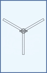 Y-Hahn, komplett mit Glas-Küken