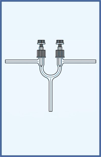 Kohouty, ventily a kladívka - ventily s teflonovou kuželkou - ventil VT 0-2 - dvojcestný, provedení B
