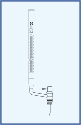 lateral PTFE key, with Schellbach stripe, class AS