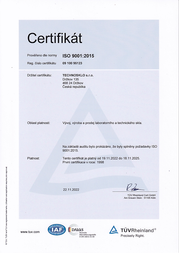  ISO 9001 cz