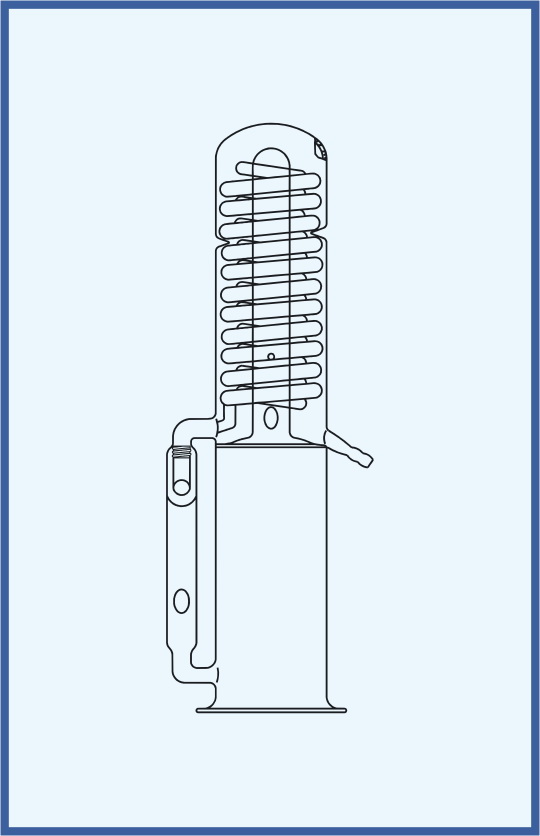 DP 4000 - skleněná část